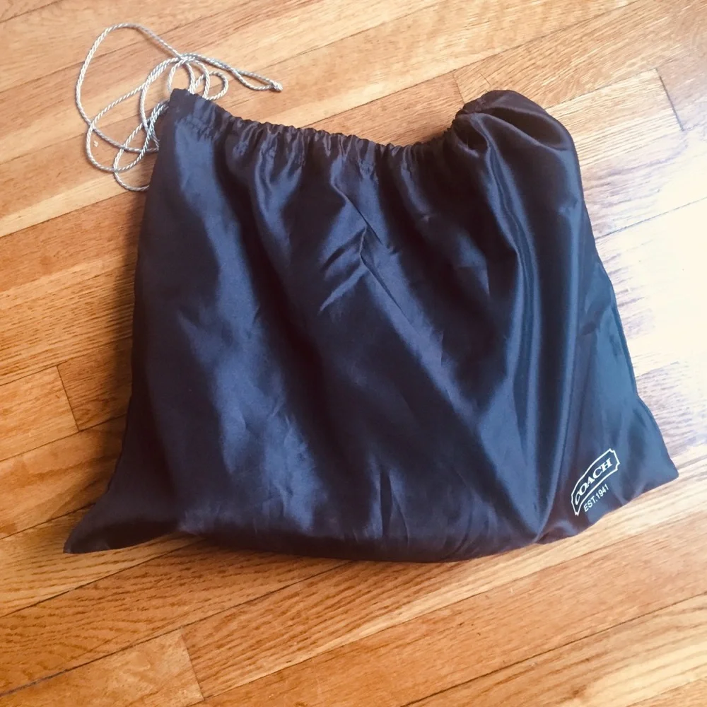 Coach Gold and Tan Tote Bag - Picture 8 of 8